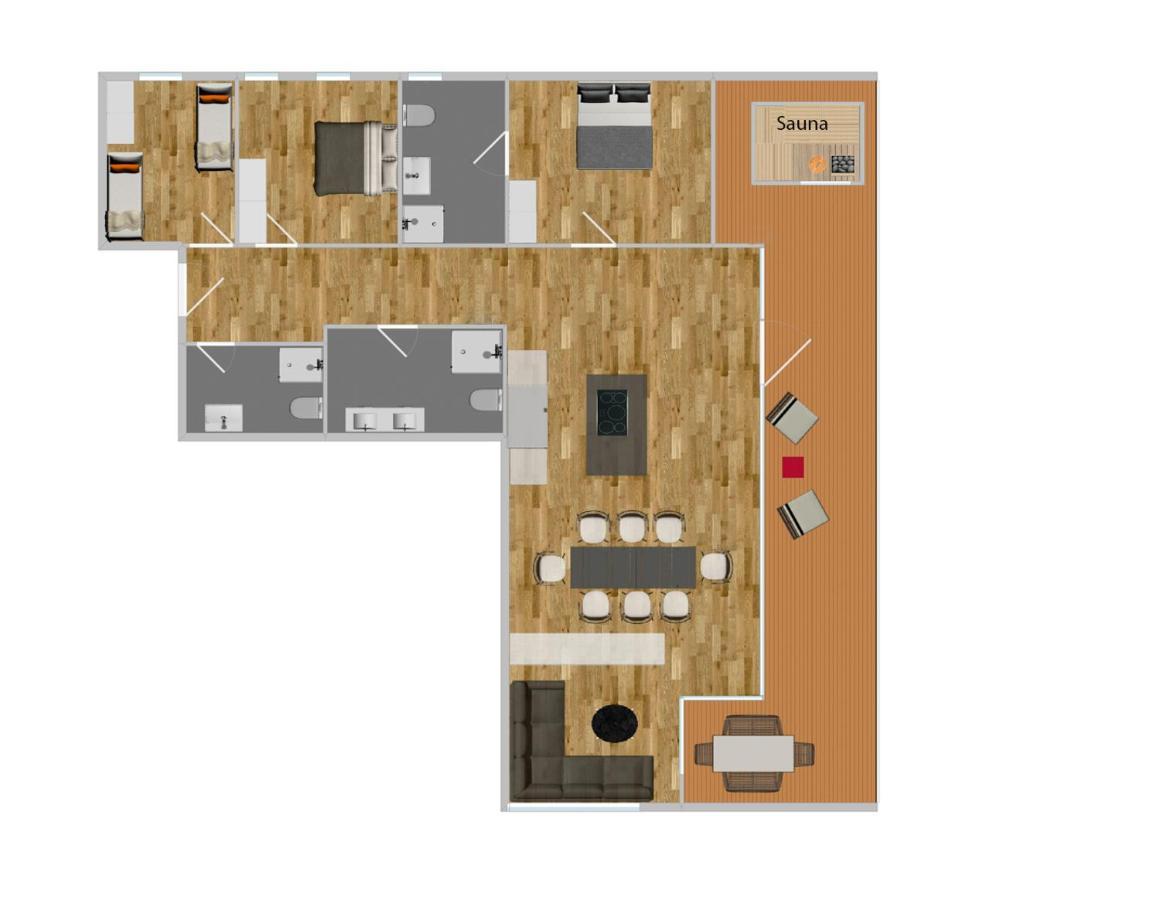 Luxus Penthouse Zentral By A-Appartments Brand  Bagian luar foto